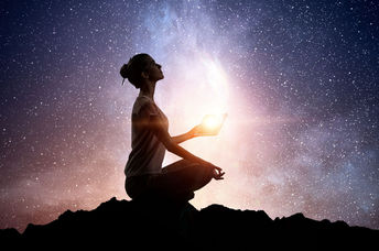 connecting with your spiritual self.