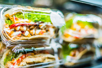 Plastic bags pollute the ocean and contaminate fish.