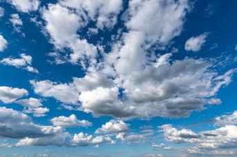 Clouds in the countryside..