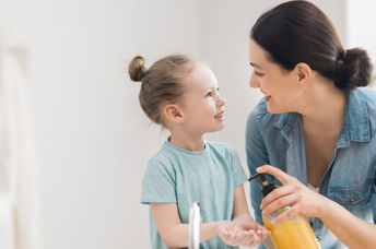 Liquid soap derived from plastic.