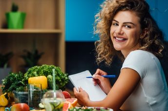 Eat healthy brain food.