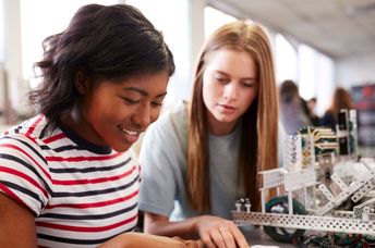 STEM college students.