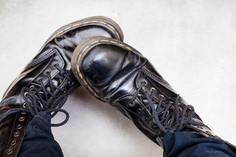 Dr. Martin's classic boots.