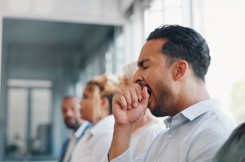 Yawning is contagious.