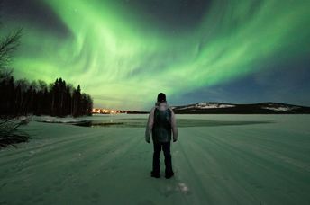 Viewing the  Northern Lights is awe inspiring.