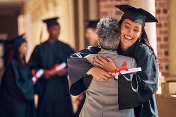 Achieving a major life goal.