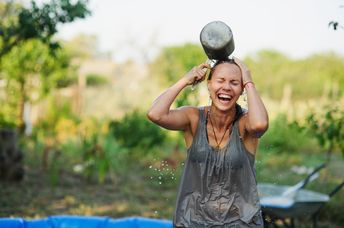 The ice bucket challenge is raising awareness for mental health.