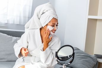 A self-care facial.
