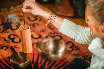 Restore yourself in calming sound baths.