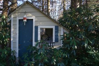 Wooden Backyard Garden Shed Tiny House.