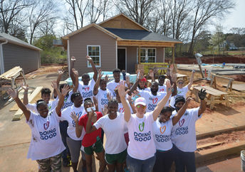 Building a home for the needy in Georgia, USA (Good Deeds Day)