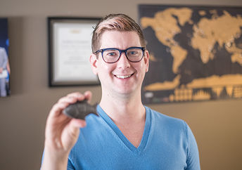 gavin armonstrong with lucky iron fish