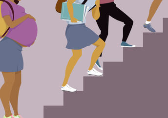 Straight talking staff and their children