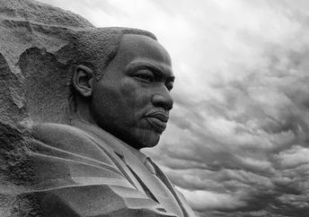 martin Luther King, Jr monument.