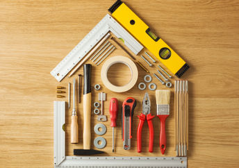 DYI tools to make an air purifier.