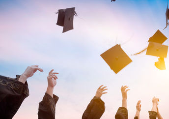 Throwing caps in air?