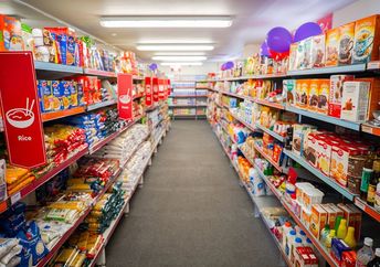This social enterprise supermarket looks like a regular grocery store.