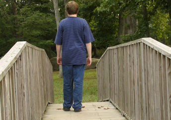 The bridge in-between.