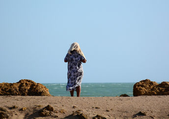 The Guajira Peninsula is surrounded by saltwater that can be used to produce light.
