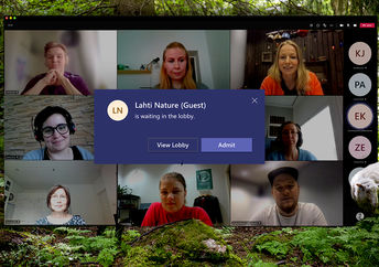 Virtual meeting in the Finnish city of Lahti