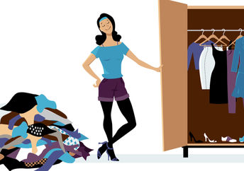 Fashion minimalists do more with less.