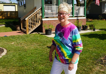 Tiny house with front porch