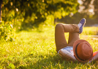 Enjoy your surroundings when you live in the present.