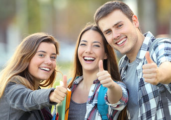 This study of university students brought smiles to them and people around them.