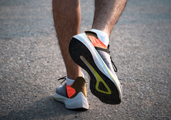 Make energy by using your feet.