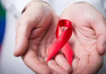 Aids ribbon.