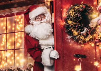 Santa Claus is a big part of Christmas traditions.