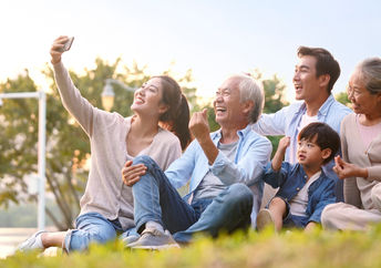 Family togetherness.