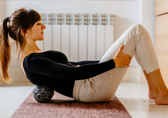 Release the tension in your back with a DIY massage.