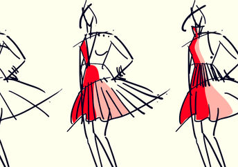 Fashion models on a more diverse runway.