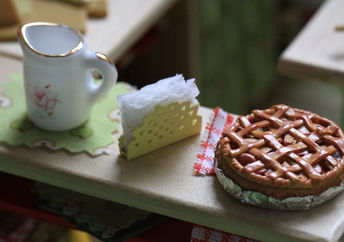 Kitchen miniatures are very popular.