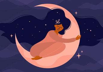 Sleeping like a baby.