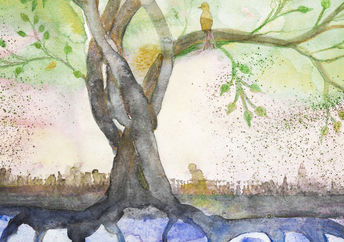 Feel the life energy of the root chakra.