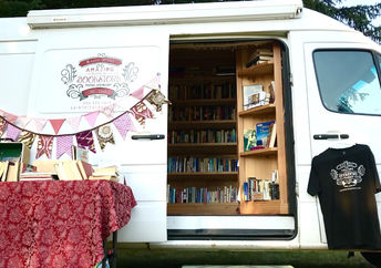 The mobile bookstore.