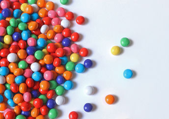 Colorful candies.