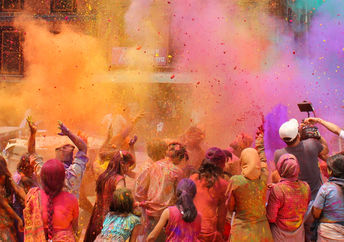 Color festival.
