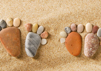 Foot massages can help balance your chakras.