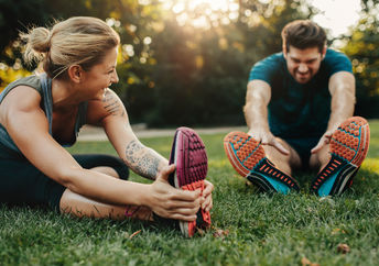 Run in the early morning to beat the heat.