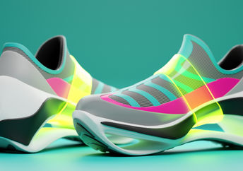 Gobstompers sneakers get more colorful after use.