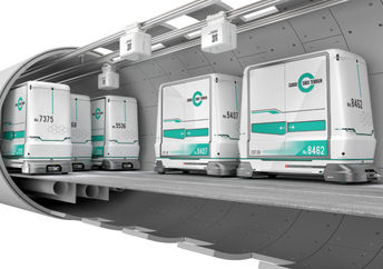 Pods will run on an underground track in Switzerland.