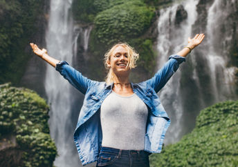 Finding awe in nature.