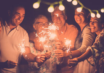 New Year's Eve celebration.