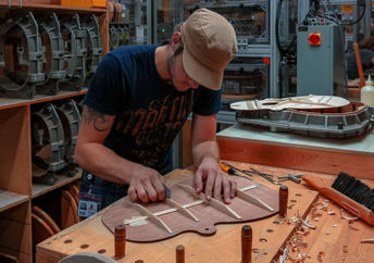 It takes STEM to build a guitar.