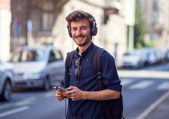 Portrait of a young man.