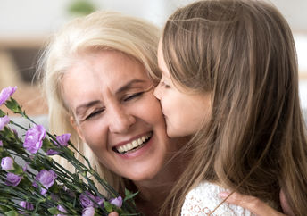 showing gratitude for family.