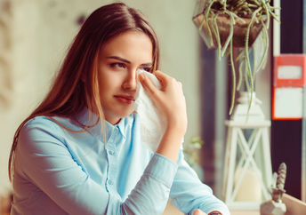 People can cry when they are happy or sad.